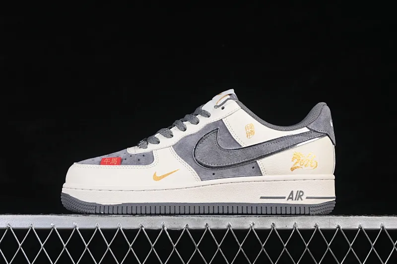 All Categories Nk Air Force 1 Air Force Series Nk Air Force 1 Low Air Force Low Nike Air Force 1'07 Low Beige Gray Air Force One Low Casual Shoes HT5088-615